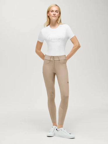 Bryczesy Tommy Hilfiger Lea Full Grip Beige