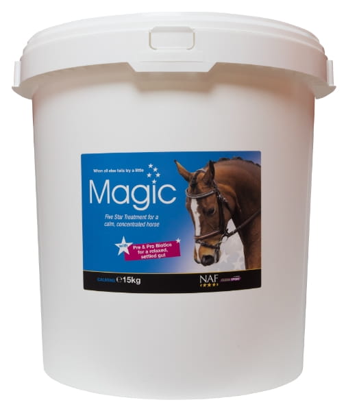NAF Magic Powder - preparat uspokajający w proszku dla koni - Cavalo