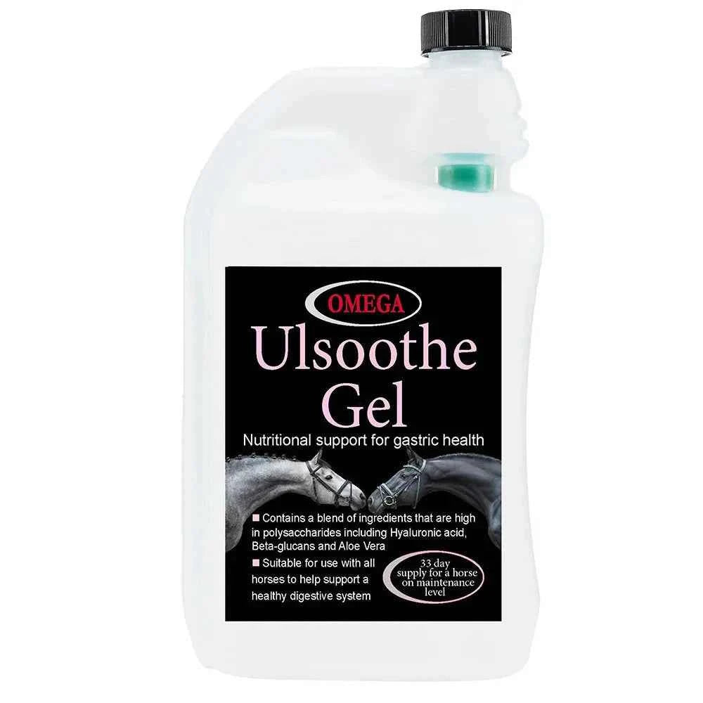 Omega Equine Ulsoothe Gel wspomaga leczenie wrzodów żołądka