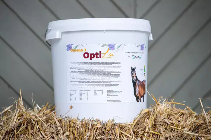 Omega 3 OptiLin 9kg szybkie siemię lniane dla koni