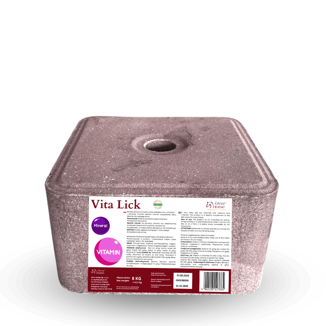 Over Horse Vita Lick Witaminowa lizawka dla koni 8kg - Cavalo