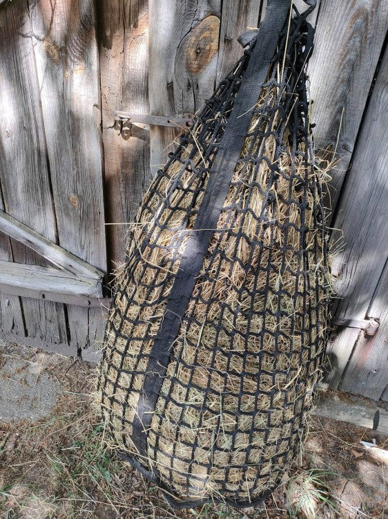 Piece of Hay Siatka na siano 120 cm oczko 40 mm grubość 6 mm z dnem z tkaniny - Cavalo