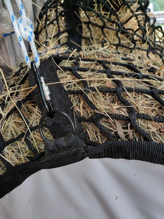 Piece of Hay Siatka na siano 120 cm oczko 40 mm grubość 6 mm z dnem z tkaniny - Cavalo