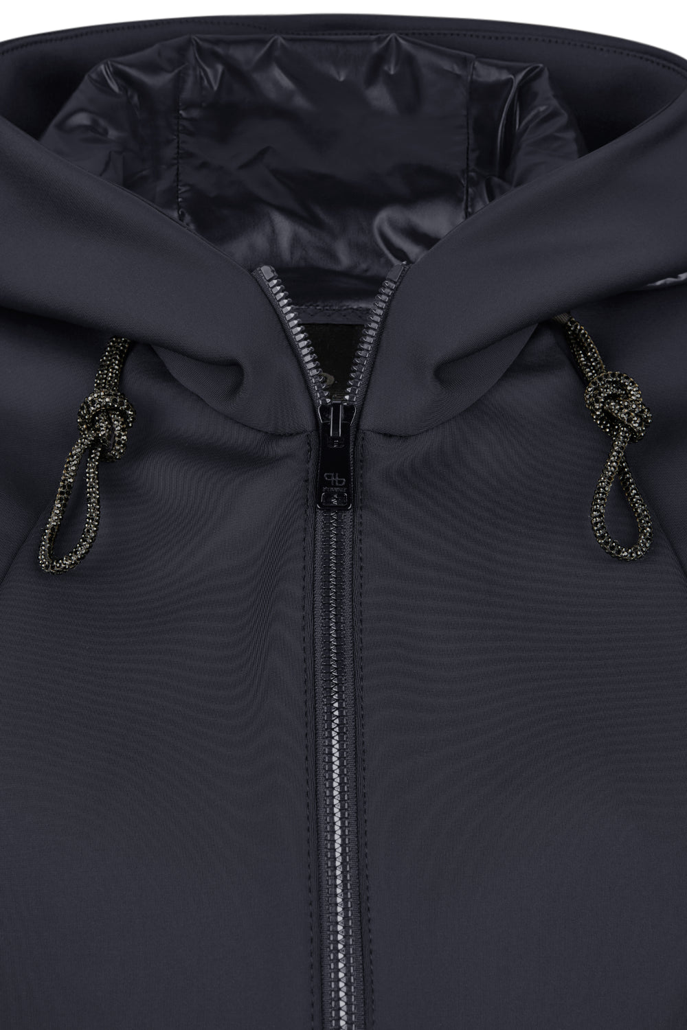 Pikeur Bluza z kapturem Fleece Jacket 8045 Selection A/W 2025 Nightblue - Cavalo