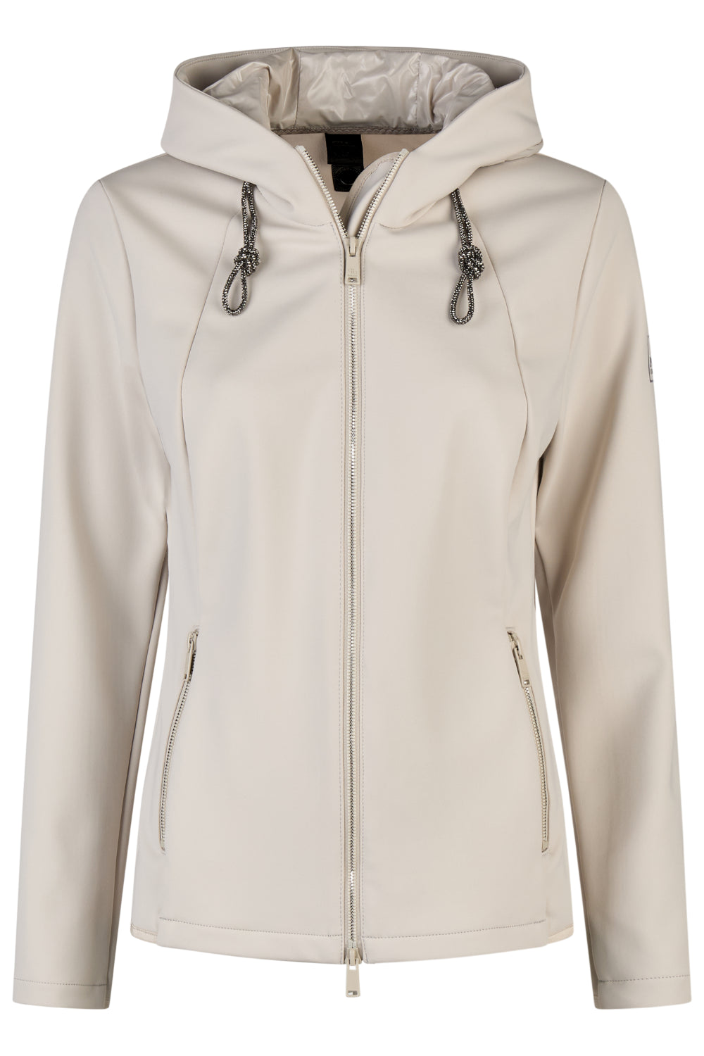 Pikeur Bluza z kapturem Fleece Jacket 8045 Selection A/W 2025 Black - Cavalo