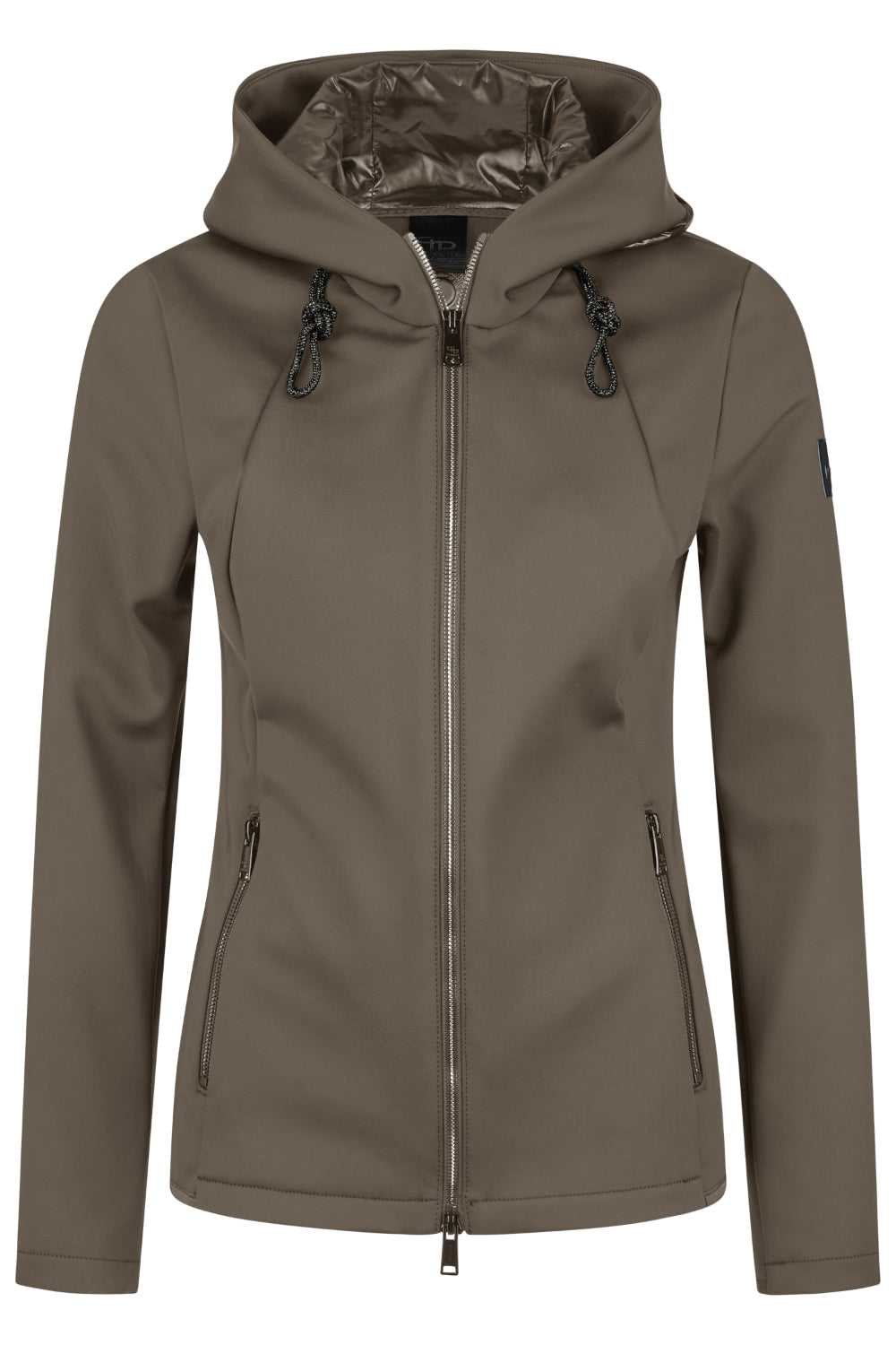 Pikeur Bluza z kapturem Fleece Jacket 8045 Selection A/W 2025 Black - Cavalo