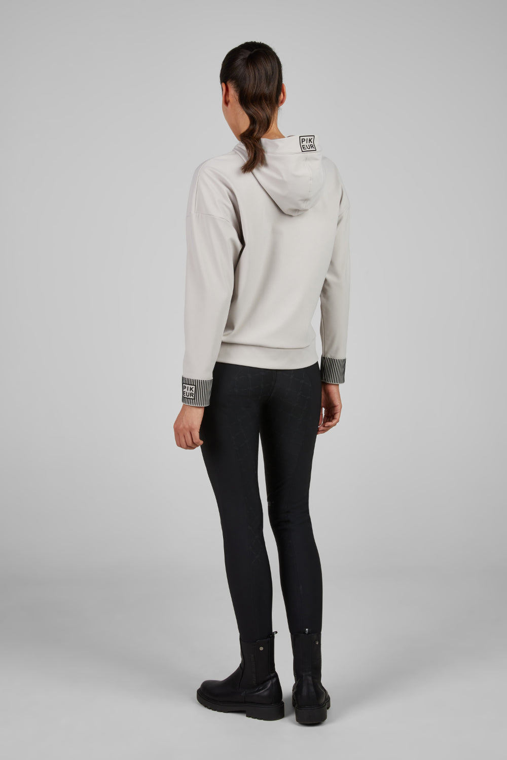 Pikeur Bluza z kapturem 8281 Selection A/W 2025 Slate Brown - Cavalo