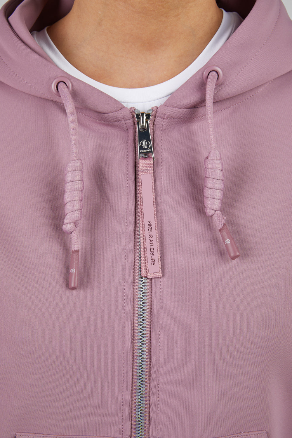 Pikeur Bluza z kapturem HOODY Jacket Athleisure 8282 A/W 2025 Berry Blush