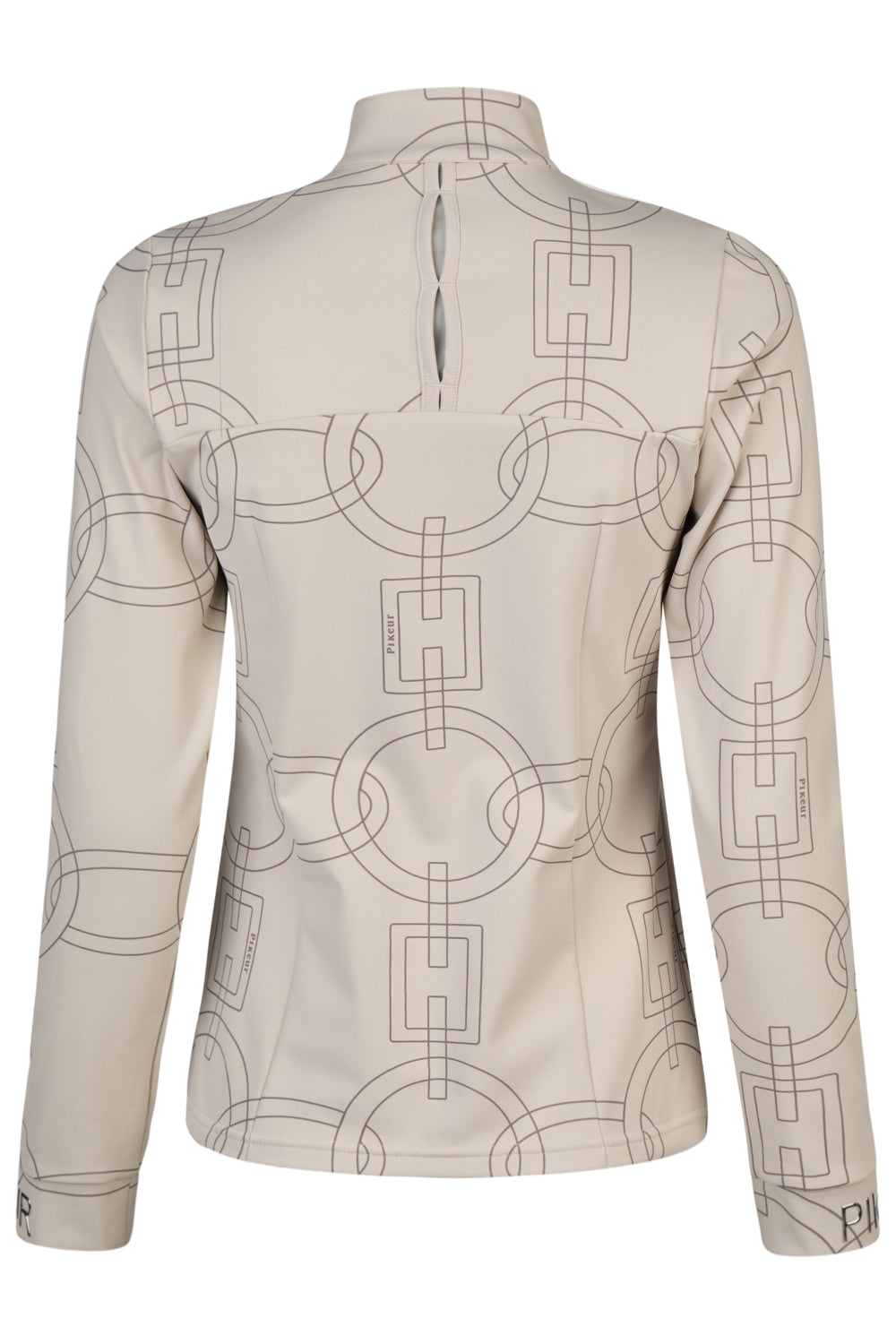 Pikeur koszulka funkcyjna ZIP SHIRT 8284 Selection A/W 2025 Slate Brown - Cavalo