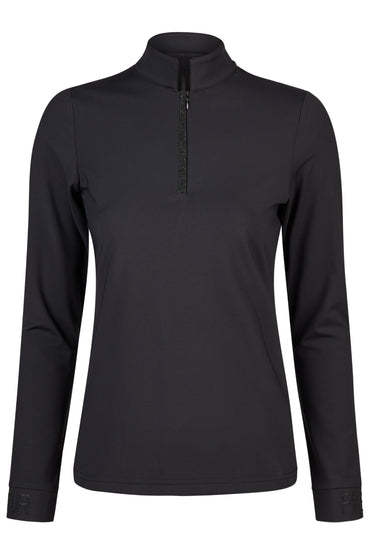 Pikeur koszulka funkcyjna ZIP SHIRT 8284 Selection A/W 2025 Black - Cavalo