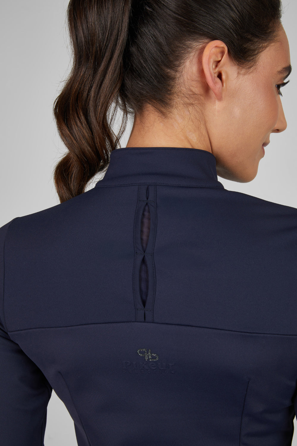 Pikeur koszulka funkcyjna ZIP SHIRT 8284 Selection A/W 2025 Black - Cavalo