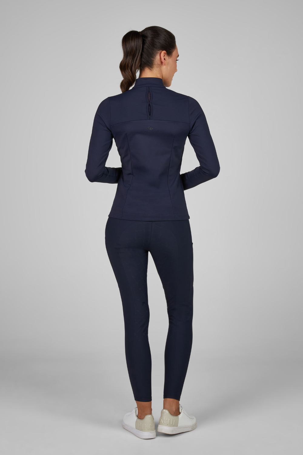 Pikeur koszulka funkcyjna ZIP SHIRT 8284 Selection A/W 2025 Black - Cavalo