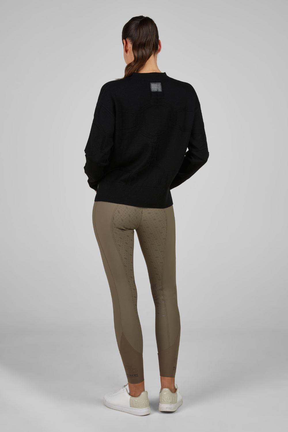 Pikeur Bluza Knitted Pullover 8286 Selection A/W 2025 Black - Cavalo