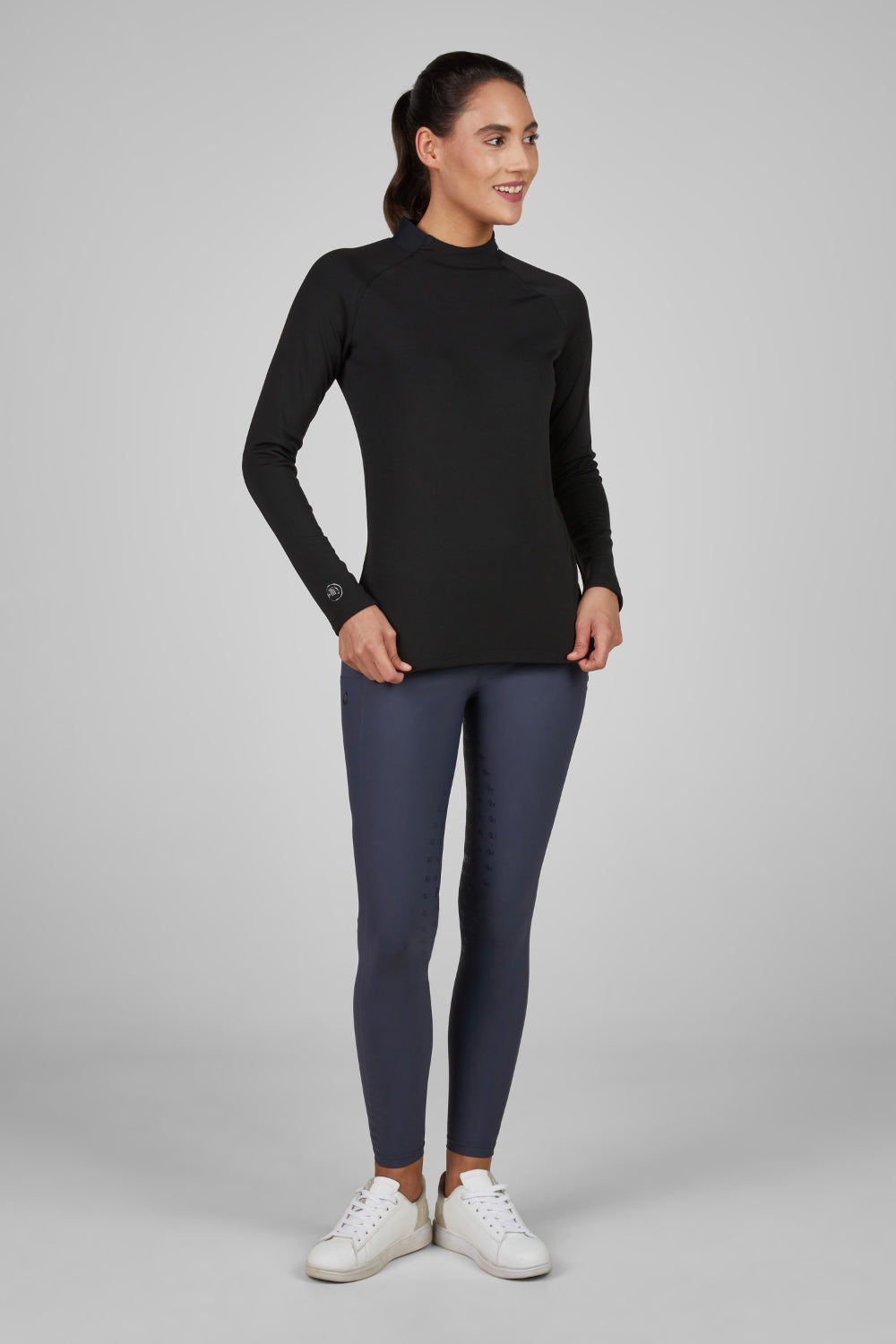 Pikeur koszulka funkcyjna ROLL NECK 8287 Athleisure black SS 2026