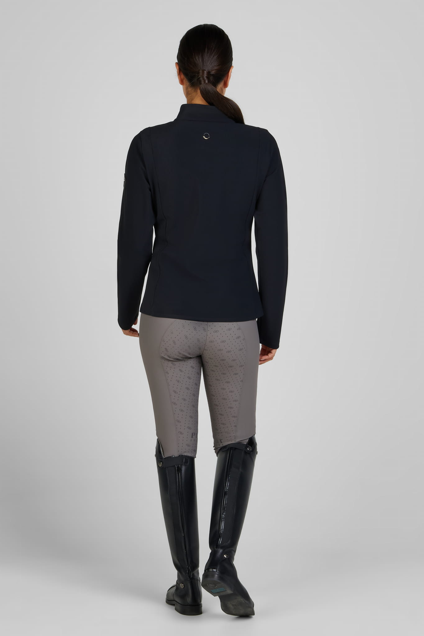 Bluza jeździecka Pikeur ZIP RIP Jacket 7280 Selection Black SS 2025 - Cavalo