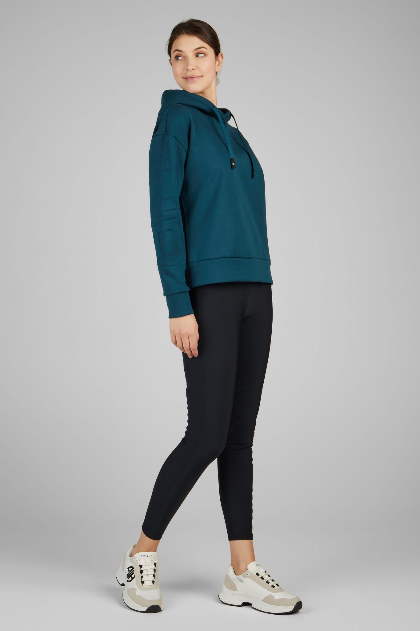 Bluza jeździecka z kapturem Hoody Athleisure 6286 Pikeur Deep Ocean AW24 - Cavalo