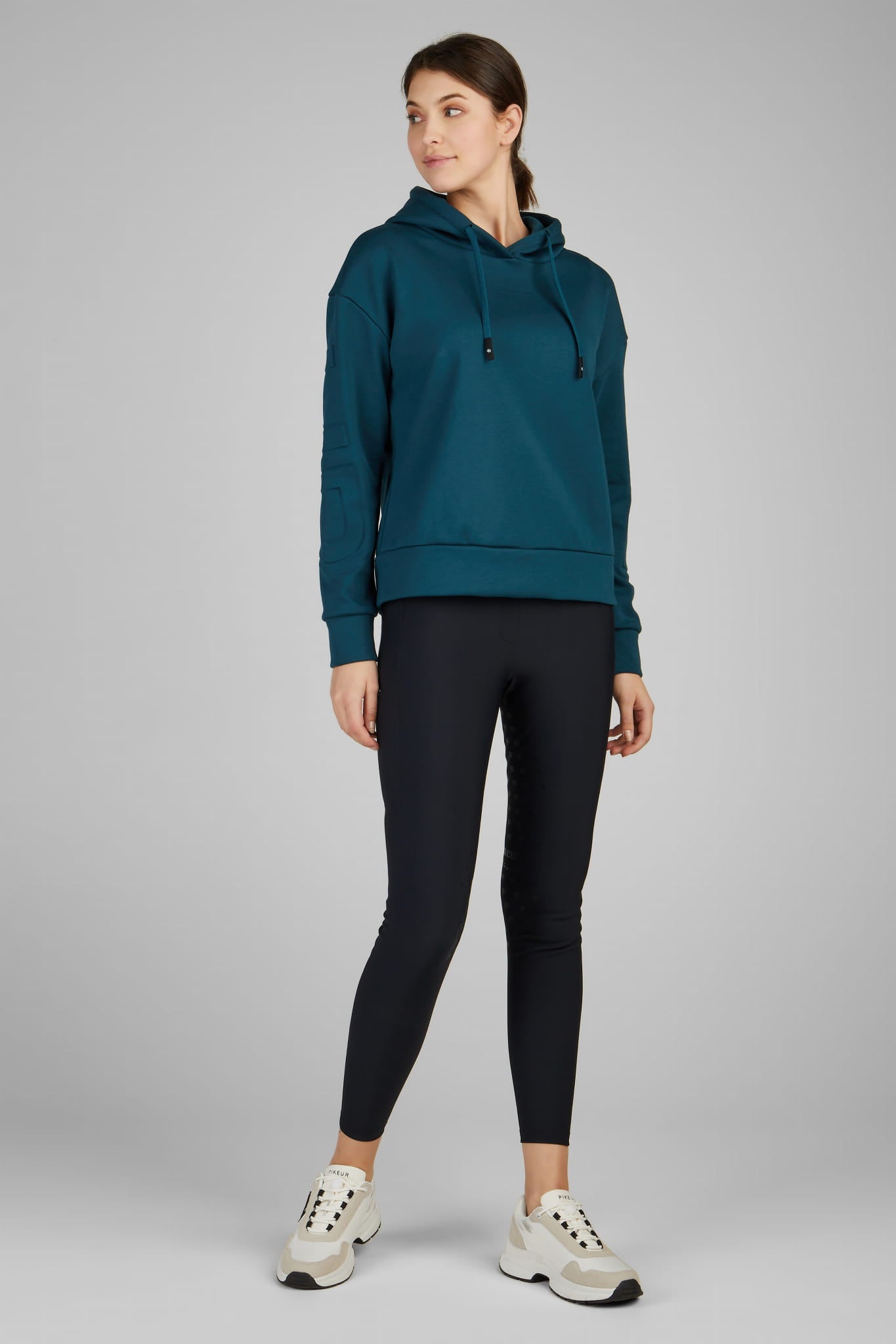 Bluza jeździecka z kapturem Hoody Athleisure 6286 Pikeur Deep Ocean AW24 - Cavalo