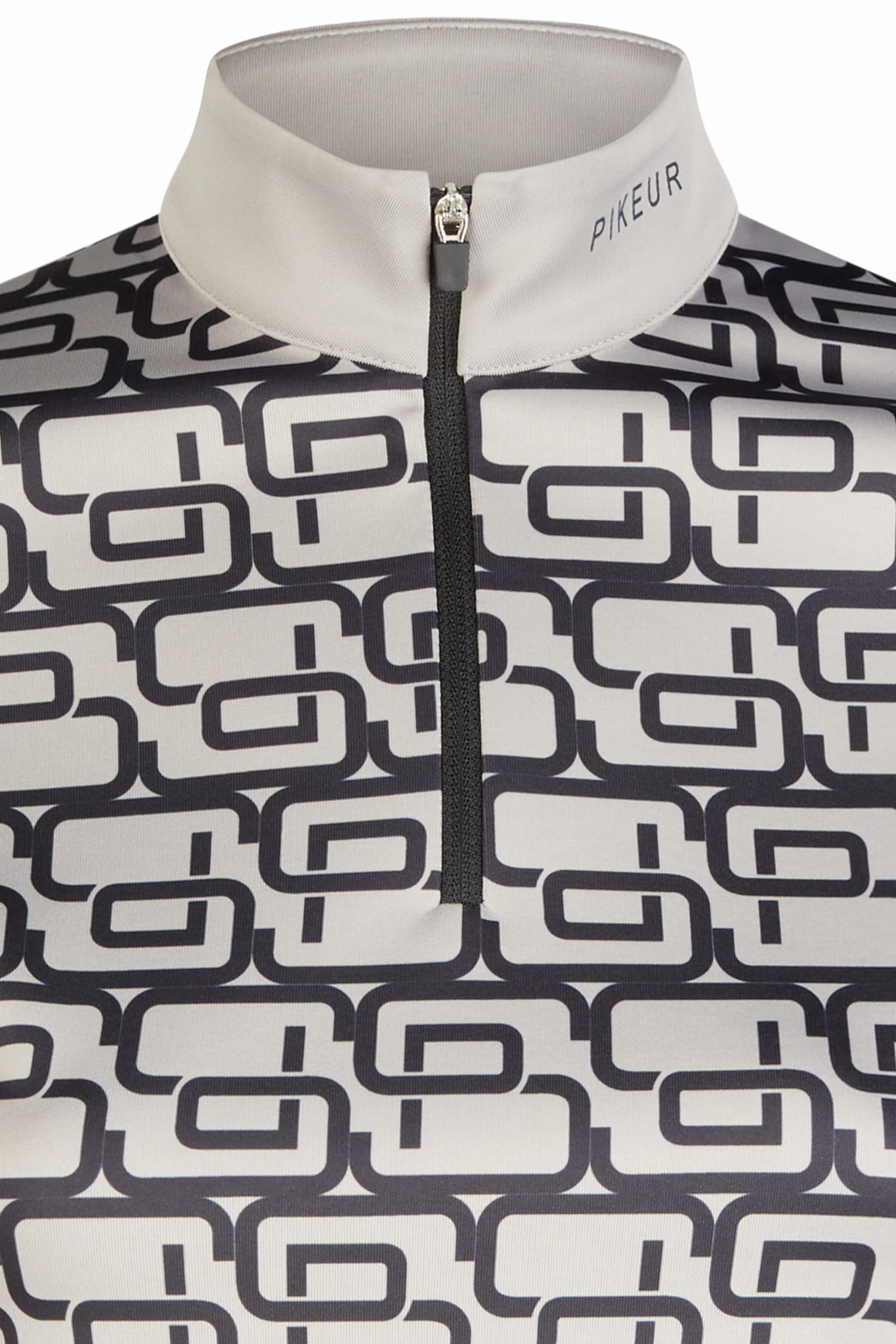 Bluzka Pikeur Icon Latte/Black 6272 Sport - Cavalo