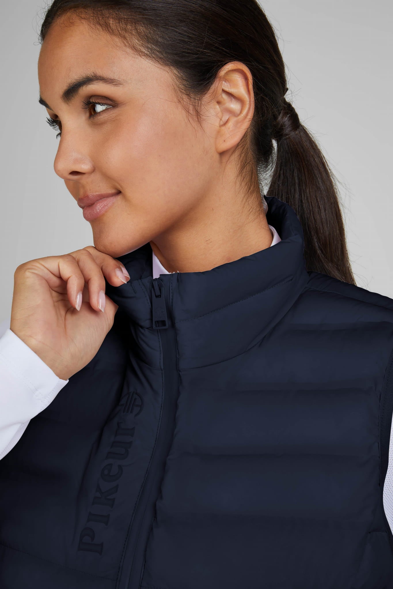 Kamizelka Pikeur Quilted Vest 7002 Athleisure Nightblue S/S /2025 - Cavalo