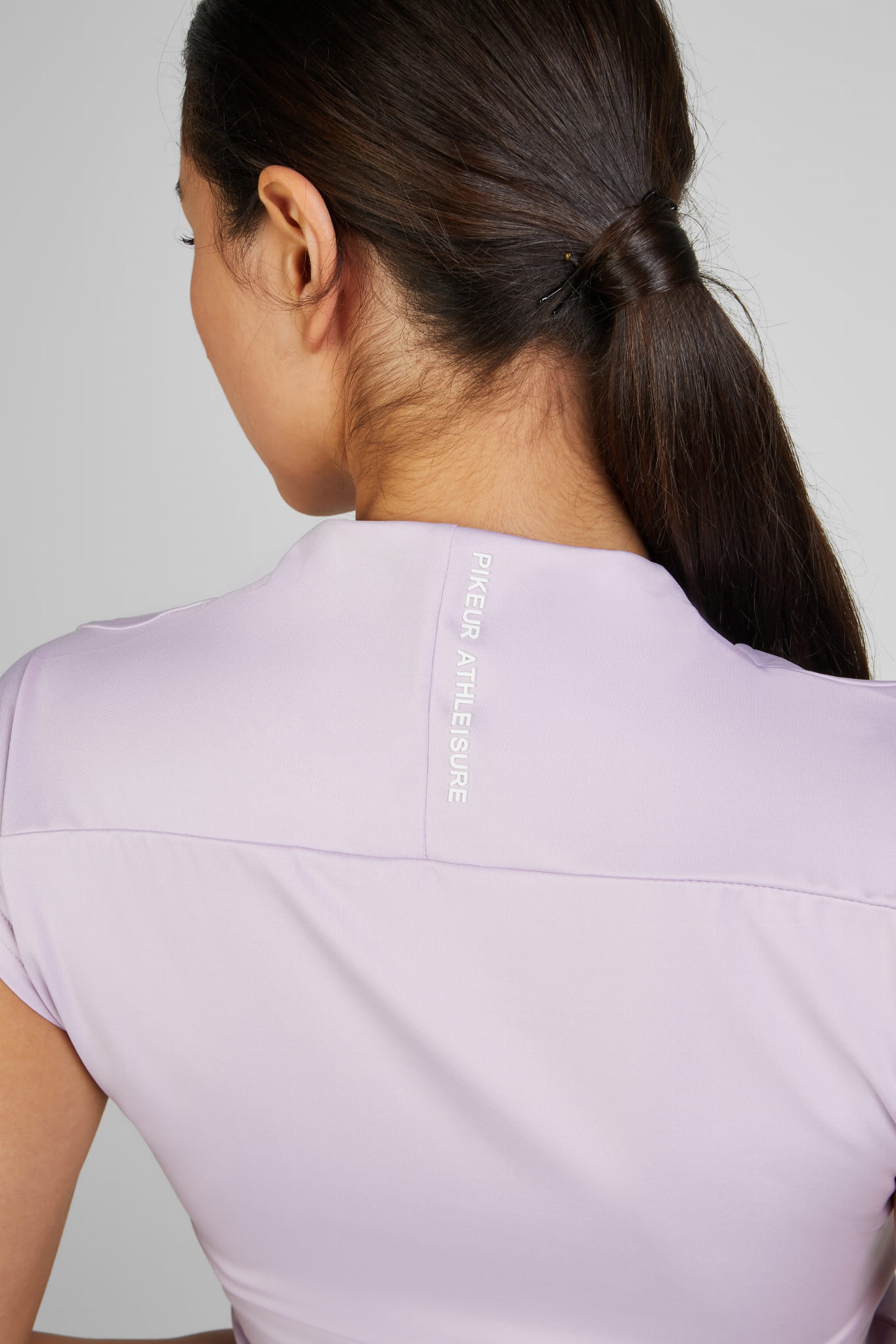Koszulka damska T-shirt Cropped 7219 Athleisure Lavender Blush S/S 2025 - Cavalo