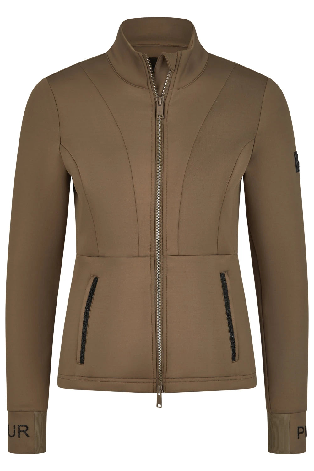 Pikeur bluza damska Jersey Jacket 8280 Selection Slate Brown A/W 2025 - Cavalo