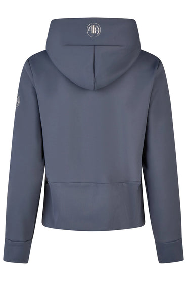 Pikeur Bluza z kapturem Fleece Jacket Athleisure 8046 A/W 2025 Graphite Blue - Cavalo