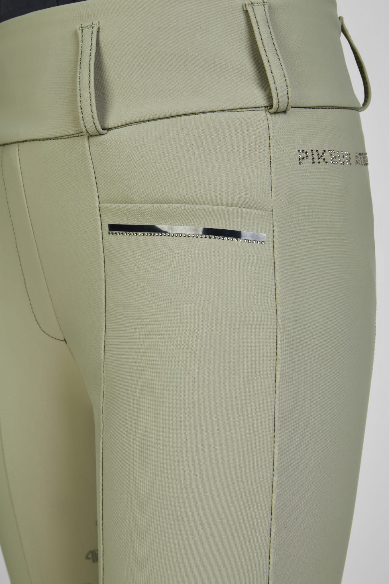 Pikeur Bryczesy dla dziewcząt Lilith Highwaist SD 9105 z pełnym lejem Light Moos S/S 2025 - Cavalo