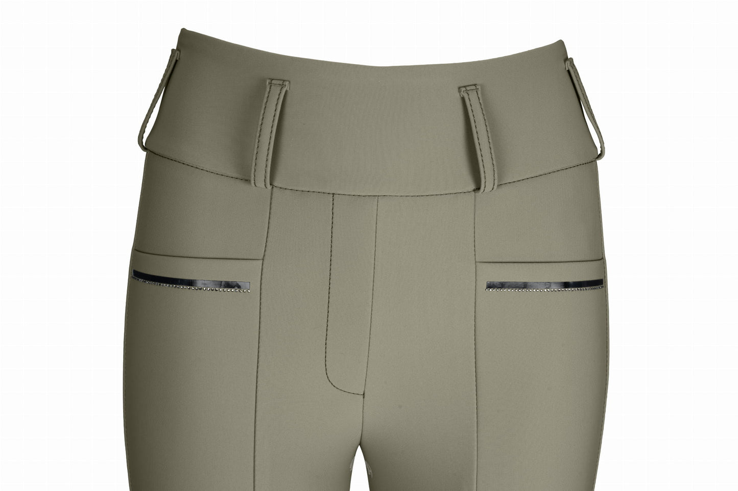Pikeur Bryczesy dla dziewcząt Lilith Highwaist SD 9105 z pełnym lejem Light Moos S/S 2025 - Cavalo