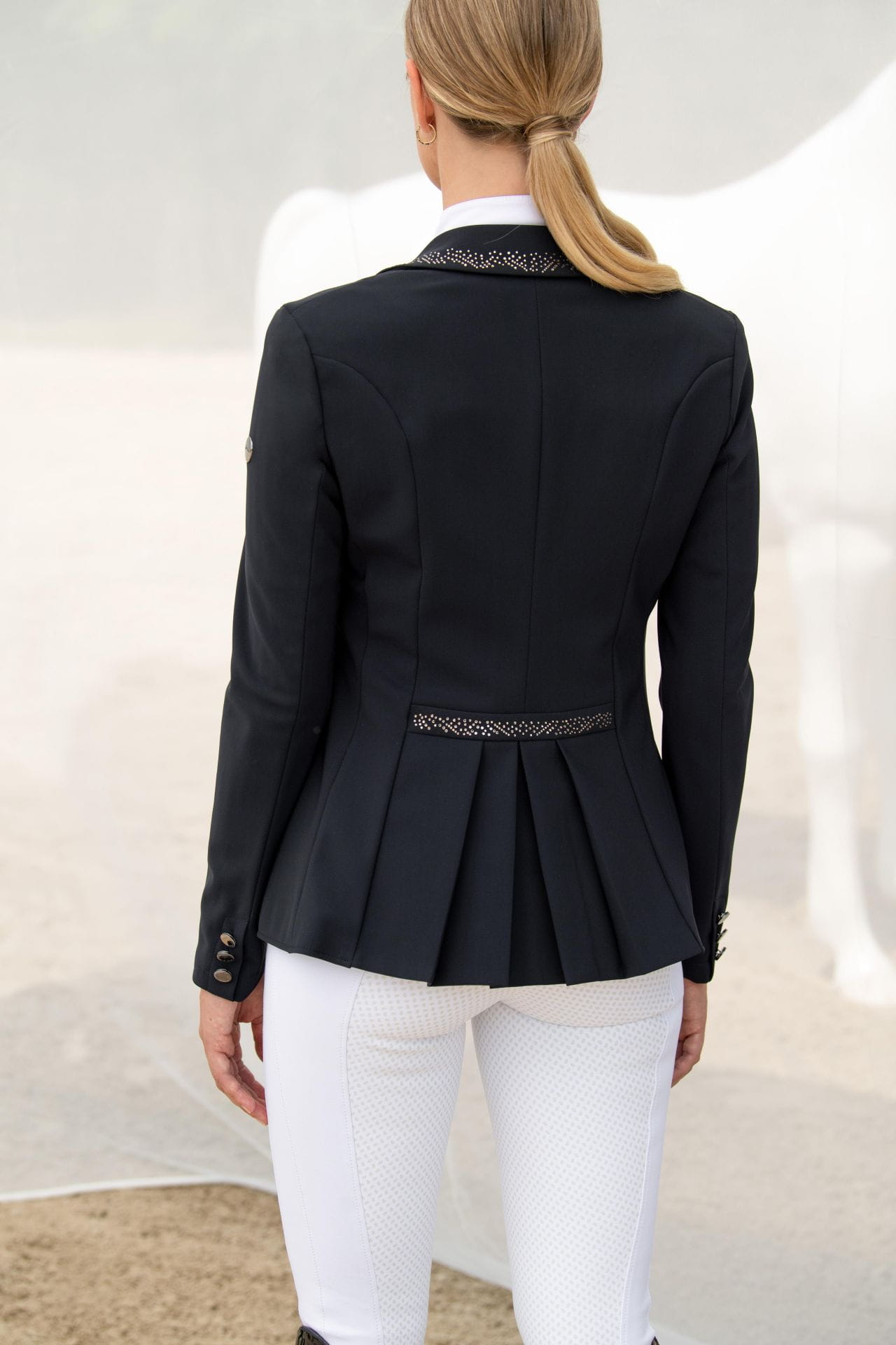 PIKEUR Damska marynarka konkursowa Selection 1521 Dark Navy SS 2024 - Cavalo