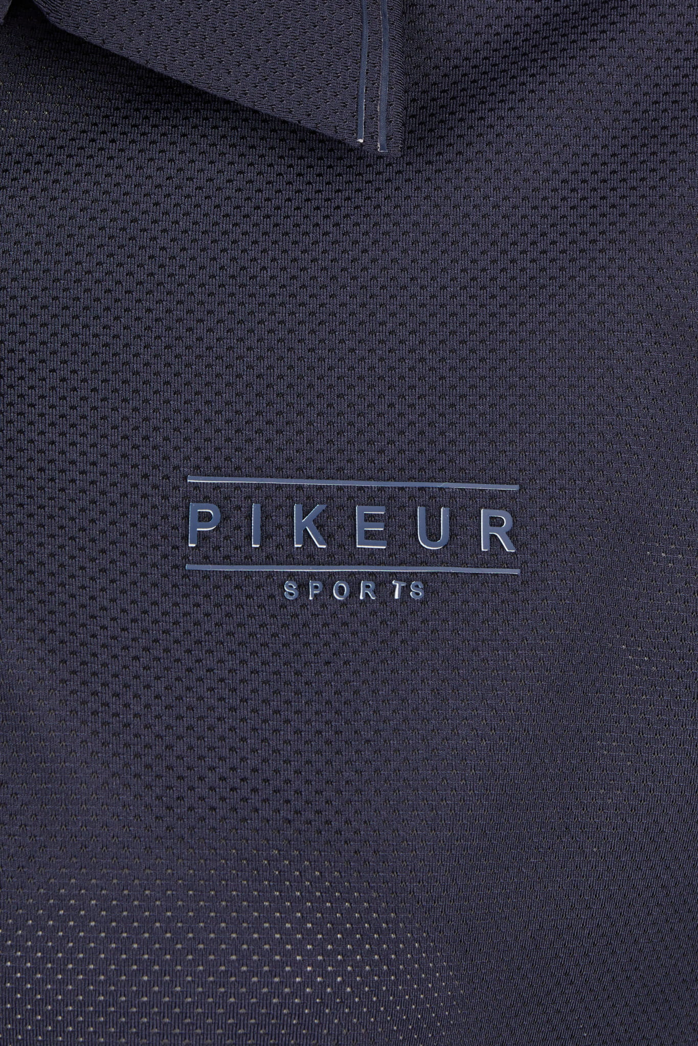 Pikeur Koszulka męska Polo funkcyjna 7249 Navy Sports S/S 2025 - Cavalo