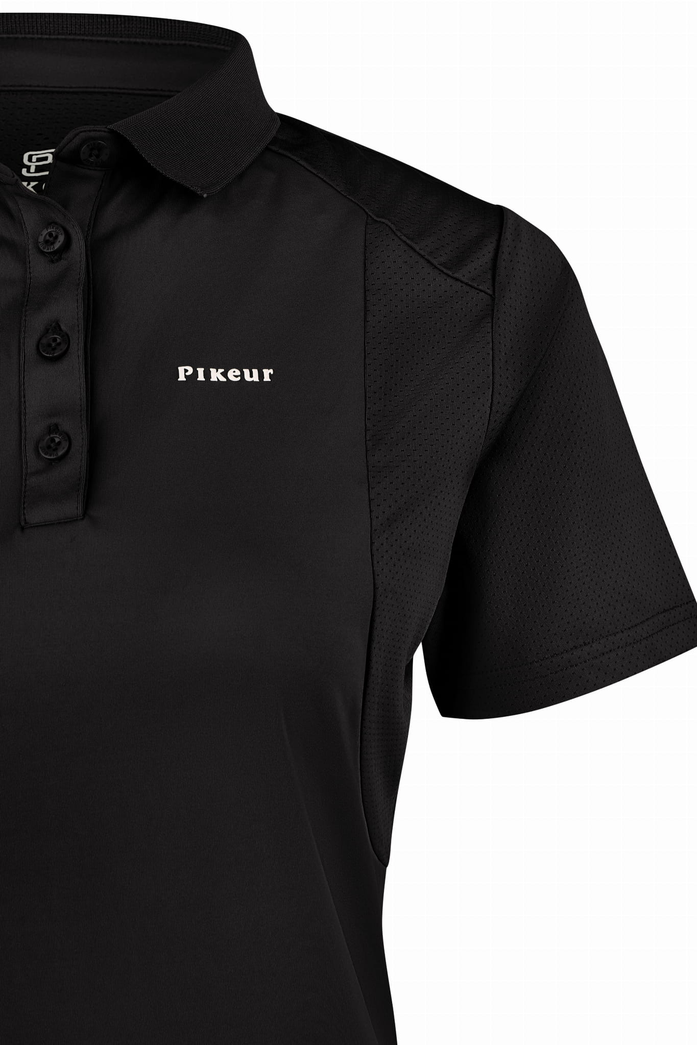 Pikeur Koszulka Polo 7236 Black Sports S/S 2025 - Cavalo