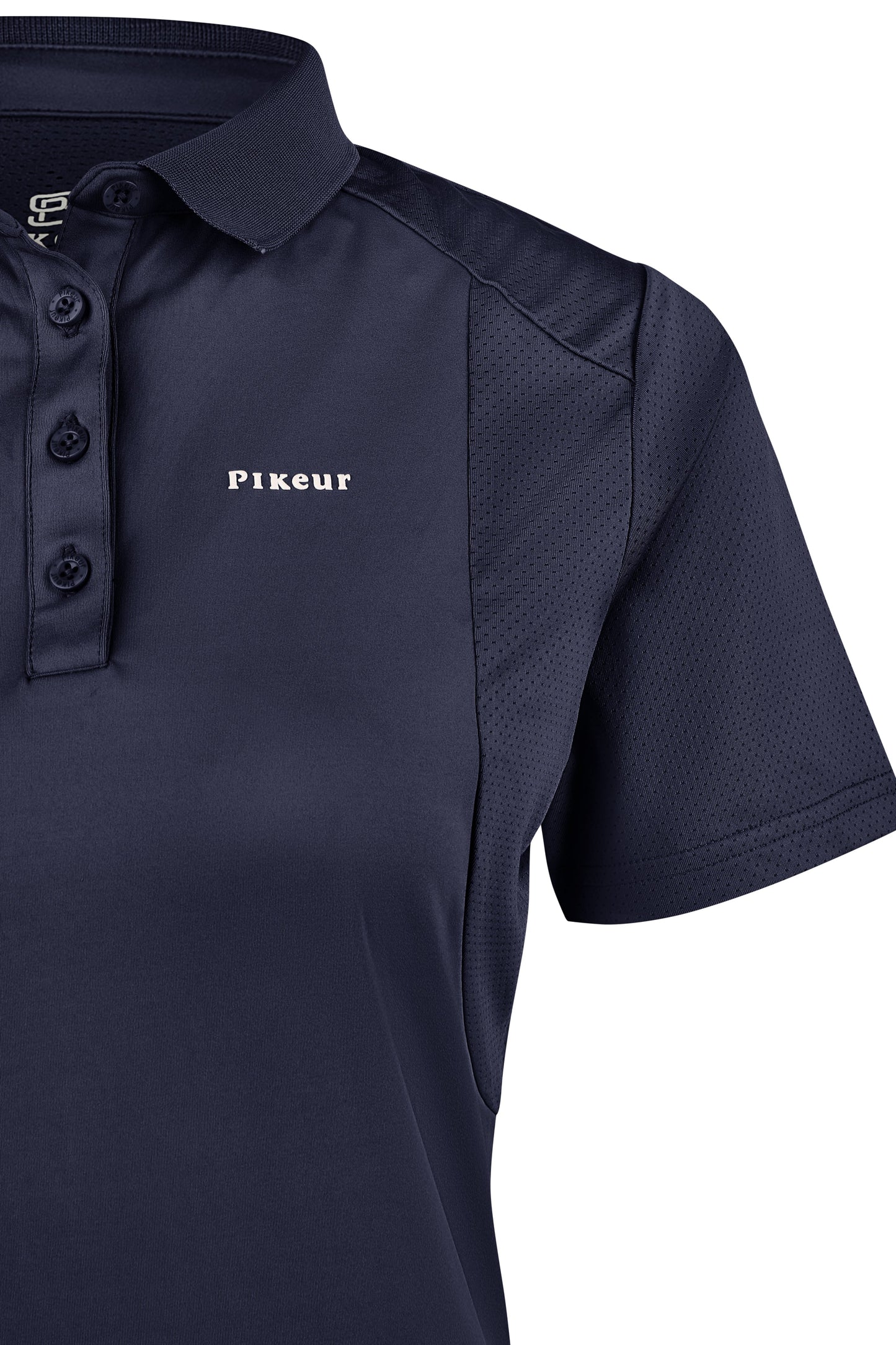 Pikeur Koszulka Polo 7236 Black Sports S/S 2025 - Cavalo