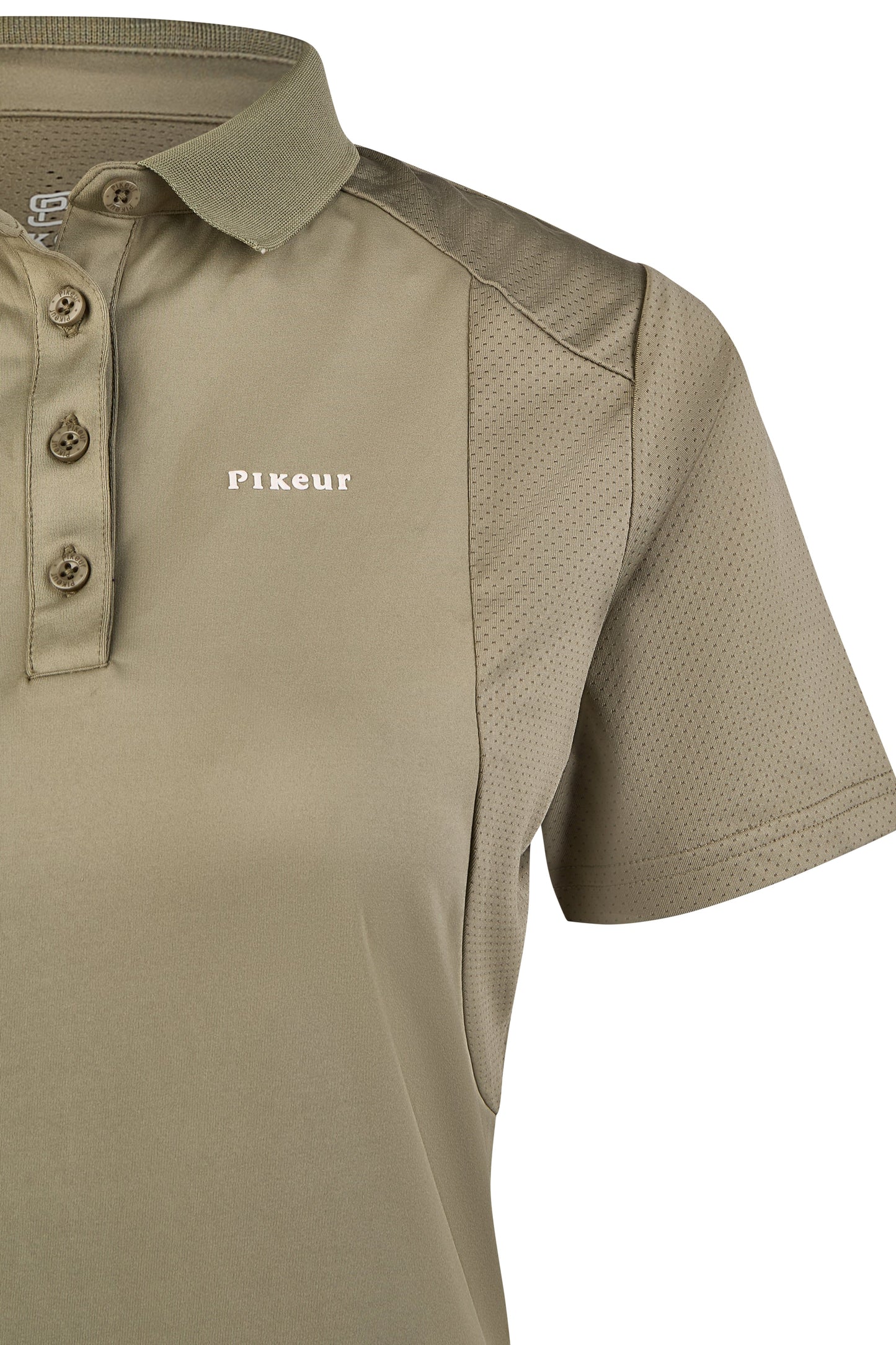 Pikeur Koszulka Polo 7236 Black Sports S/S 2025 - Cavalo