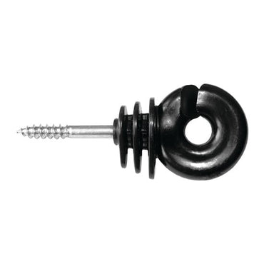 Izolator okrągły Eco z wkrętem do drewna fi 5 Pomelac - Cavalo