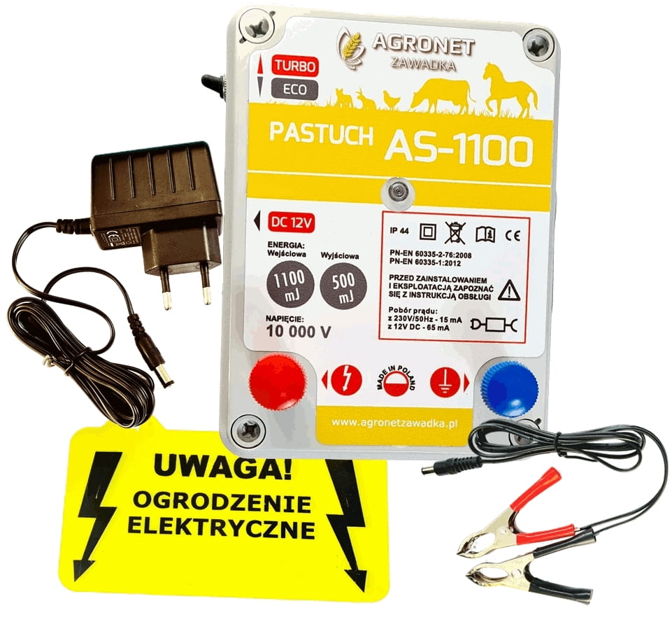PASTUCH ELEKTRYCZNY ZESTAW XXL 50 PALIKÓW + GRATIS - Cavalo