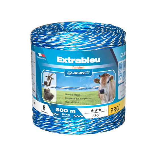 Plecionka linka Extrableu Lacme niebieska 500m - Cavalo