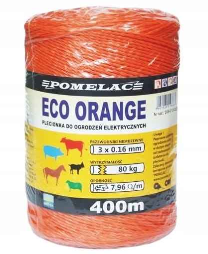 Plecionka Pomelac Eco Orange 400 metrów