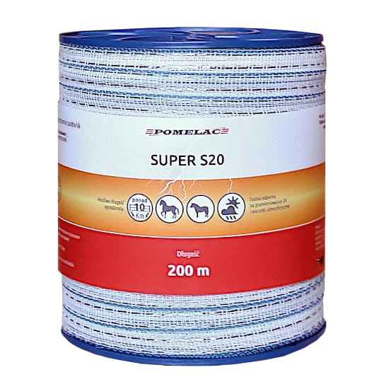 Taśma Pomelac Super S20 / 200 m