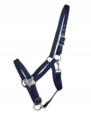 Kantar dla konia z futrem granatowy QHP Florence - Cavalo
