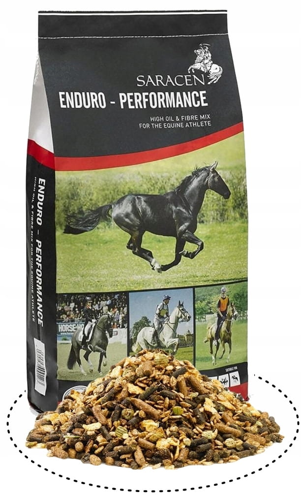 SARACEN Pasza Enduro Perfomance 20kg - Cavalo