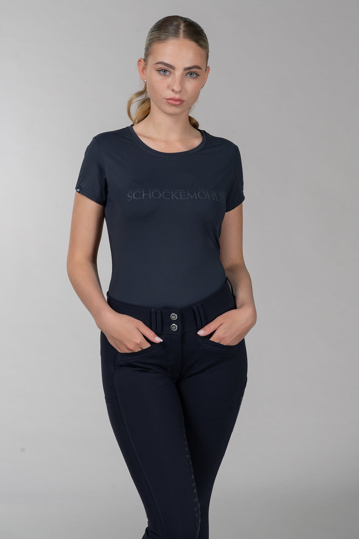 Koszulka treningowa damska SPNina Style Schochemohle SS 25 - Cavalo
