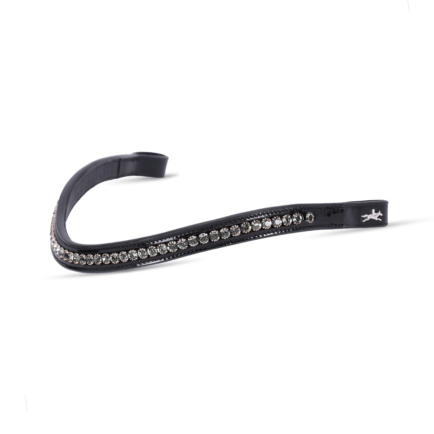 Naczółek Schockemohle Browband Glam WB Black/Patent/Black - Cavalo