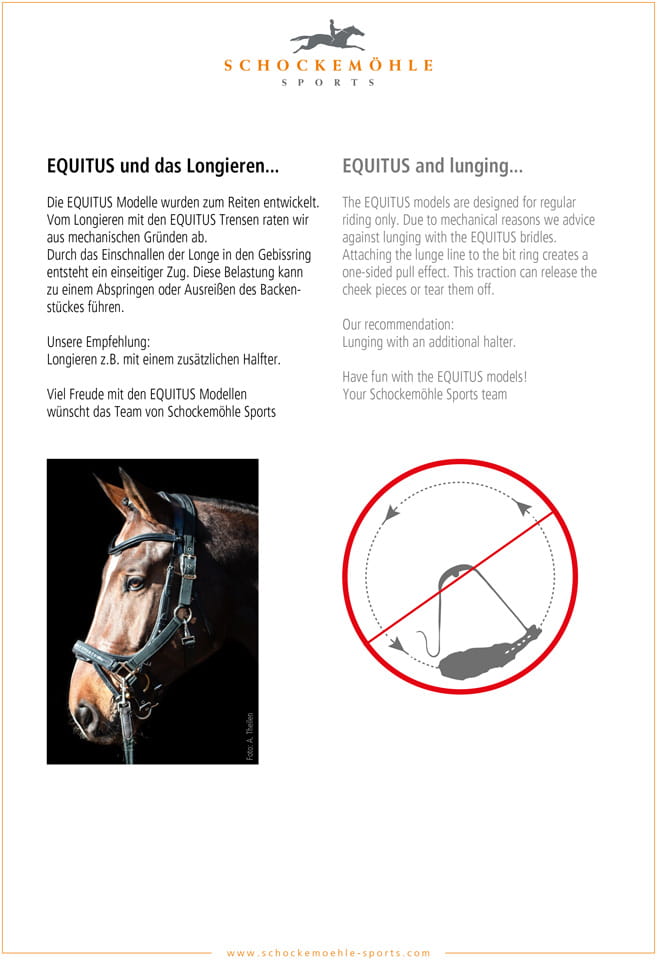 Ogłowie anatomiczne bezwędzidłowe Schockemohle "Equitus Theta" Black/Silver - Cavalo