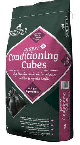 Pasza Spillers Digest + Conditioning Cubes 20kg na kondycję mięśniową i układu trawiennego - Cavalo