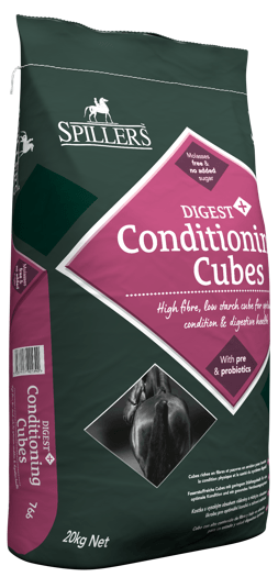 Pasza Spillers Digest + Conditioning Cubes 20kg na kondycję mięśniową i układu trawiennego - Cavalo