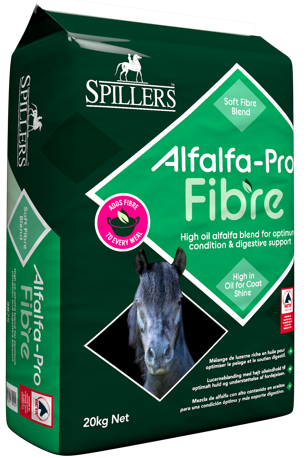 Sieczka Spillers Alfalfa-Pro Fibre 20kg dla konia z lucerny z dodatkiem oleju rzepakowego - Cavalo