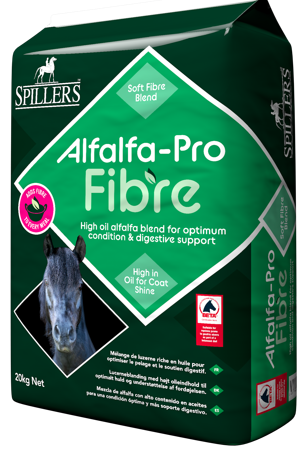 Sieczka Spillers Alfalfa-Pro Fibre 20kg dla konia z lucerny z dodatkiem oleju rzepakowego - Cavalo