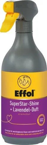 Effol SuperStar Shine Lavendel nabłyszczający spray do sierści grzywy i ogona 750ml