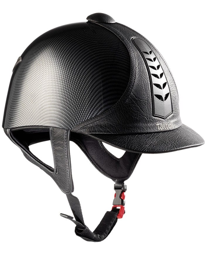 Kask jeździecki Carbon Look Tattini - Cavalo