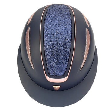 Kask jeździecki Tattini Ariete Pink Gold - Cavalo